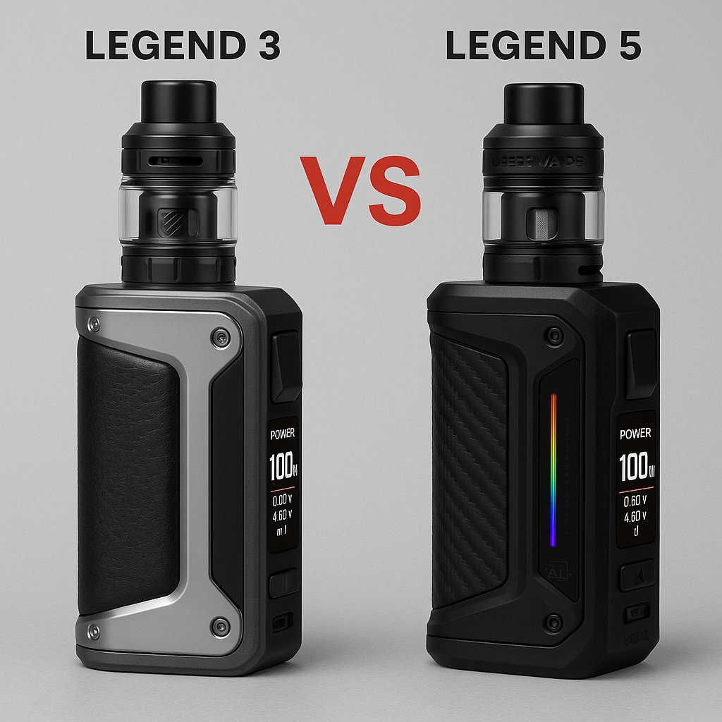Aegis Legend 3 vs Legend 5 de Geek Vape : Qu'est-ce qui les diffren Cocorivape France Aegis Legend 3 vs Legend 5 de Geek Vape : Qu'est-ce qui les diffren Cocorivape France