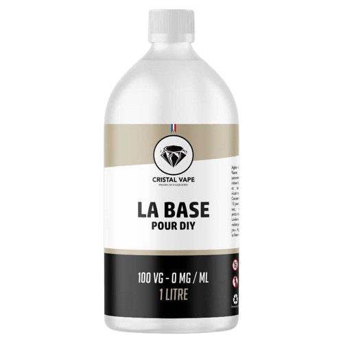 Base Cristal vape - 100% VG -1L Cocorivape France Base Cristal vape - 100% VG -1L Cocorivape France