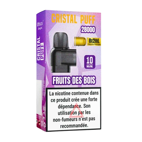 Cartouche Fruits des Bois - Cristal Puff