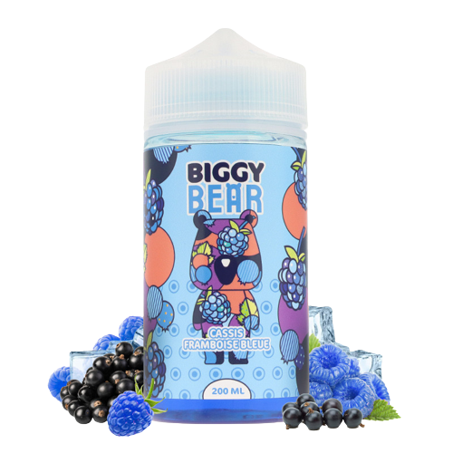 Cassis Framboise Bleue - 200ml - Biggy Bear