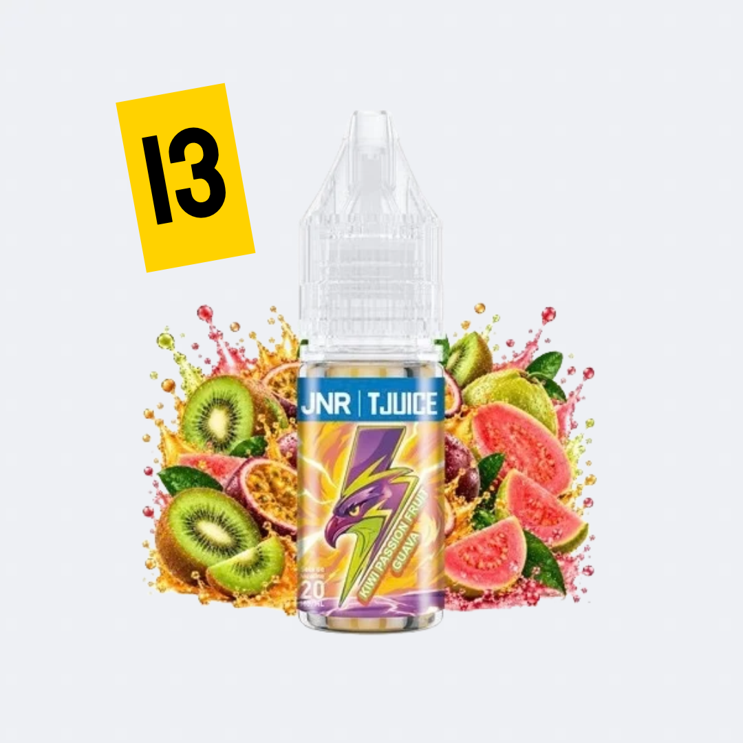 Kiwi Passion Fruit Guava 10ml - JNR x TJuice