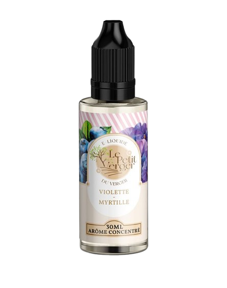 Concentré aromatique Violette Myrtille - 30ml - Le Petit Verger Savourea