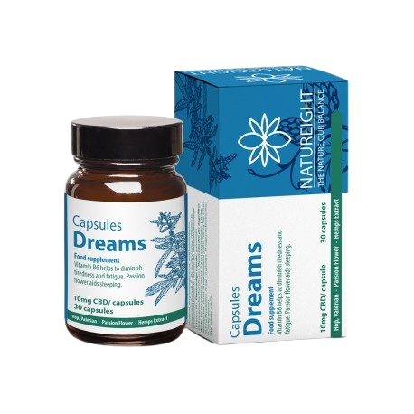 Gélules CBD Sommeil - 10mg - Natureight