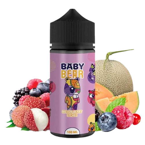 Melon Berry Lychee - 100ml - Baby Bear