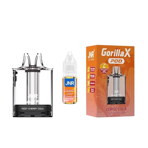 Pack Pod remplacement Gorilla X - Fizzy Cherry Cola - JNR
