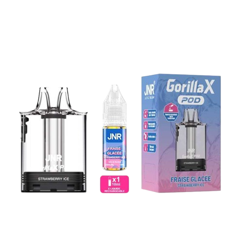 Pack Pod remplacement Gorilla X - Strawberry Ice - JNR
