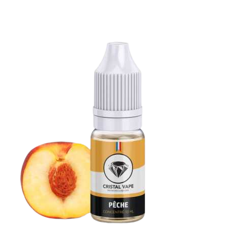 Concentr aromatique Pche - 10ml - Cristal Vape Cocorivape France Concentr aromatique Pche - 10ml - Cristal Vape Cocorivape France