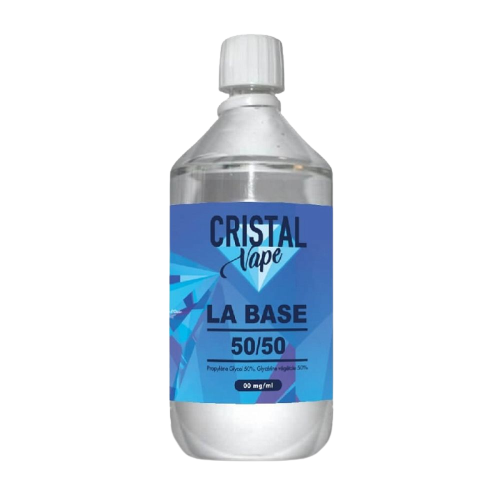 Base 50/50 - 1 litre - Cristal Vape Cocorivape France Base 50/50 - 1 litre - Cristal Vape Cocorivape France