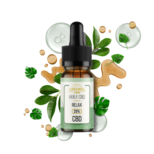 Huile Sublinguale CBD Relax 2000mg