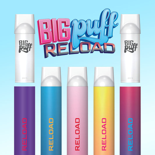 Big Puff Rechargeable 600 : L’avenir de la puff avec cartouches interchangeables