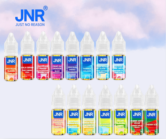 Zoom sur les e-liquides JNR 10ml – 20mg : des saveurs sucrées et fruitées