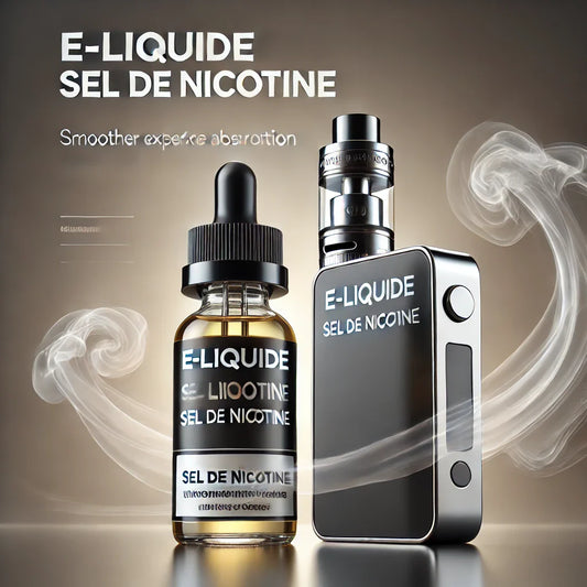 Le sel de nicotine, c'est quoi ?