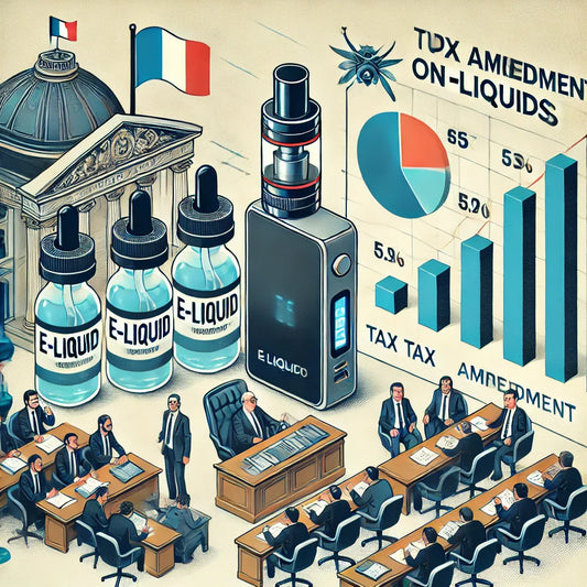 Amendement sur la taxe des e-liquides : vers une hausse du coût pour les vapoteurs ?