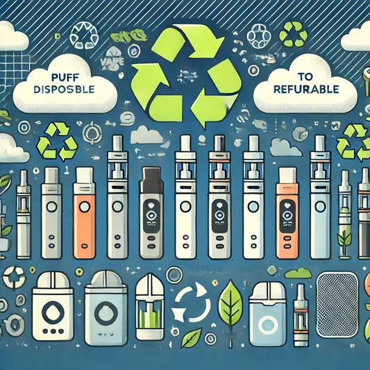 Alternatives aux Puffs : Quelles Solutions pour Remplacer les Cigarettes Électroniques Jetables ?