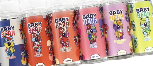 🧸 Baby Bear 100 ml : des e-liquides grands formats au goût XXL !