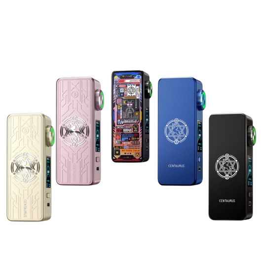 Box Lost Vape Centaurus M100 : la mod compacte 100 W avec réglage par molette