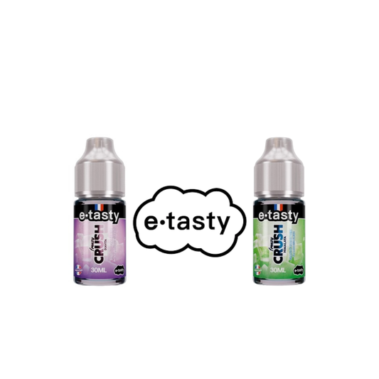 Concentrés Freezy Crush 30 ml E.Tasty : découvrez les saveurs Diavita et Himalaya pour vos e-liquides DIY