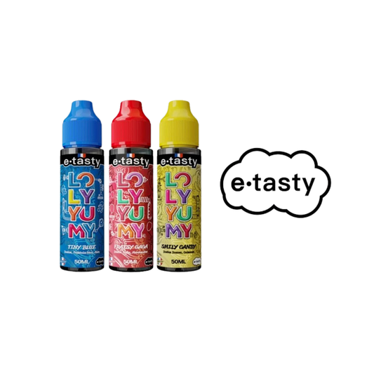 Loly Yumy E.Tasty : découvrez les 4 e-liquides 50ml aux saveurs de bonbons