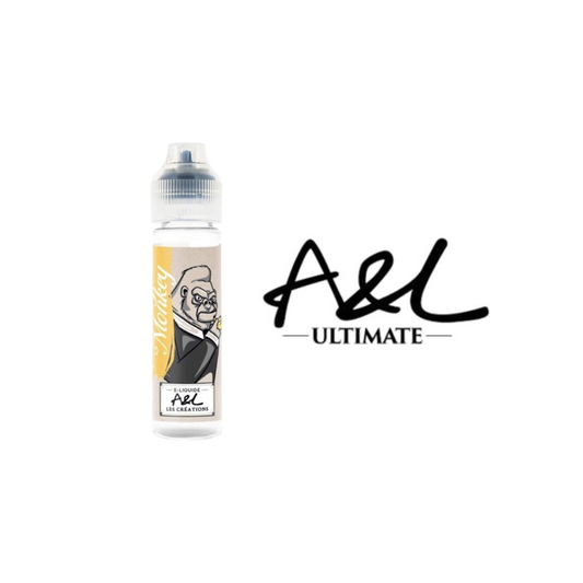 Sweety Monkey 50 ml d'A&L : un e-liquide gourmand aux saveurs de banane et de fraise