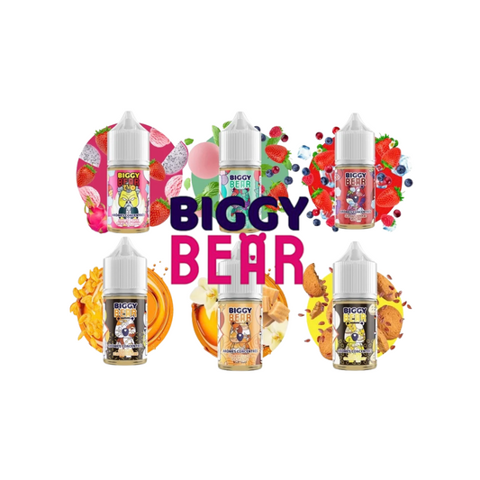 Biggy Bear 30 ml : découvrez les 6 concentrés fruités et gourmands pour DIY