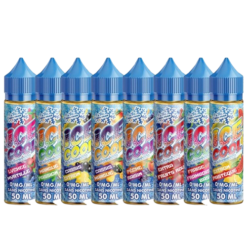 Ice Cool 50ml : La fraîcheur à l’état pur dans votre vape