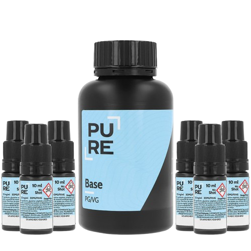 Pack DIY 200ml - 6mg - Pure
