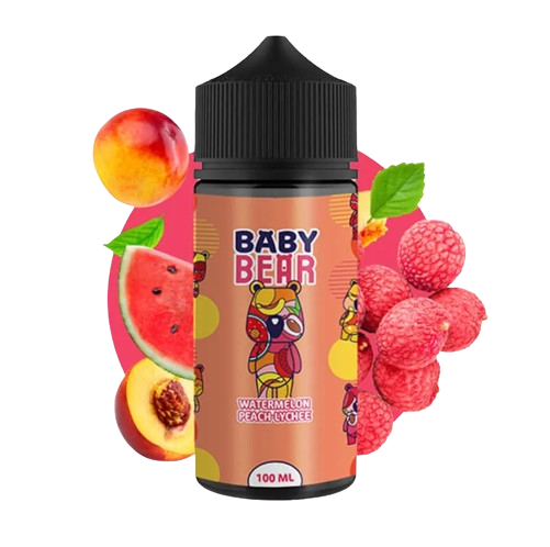 Watermelon Peach Lychee - 100ml - Baby Bear