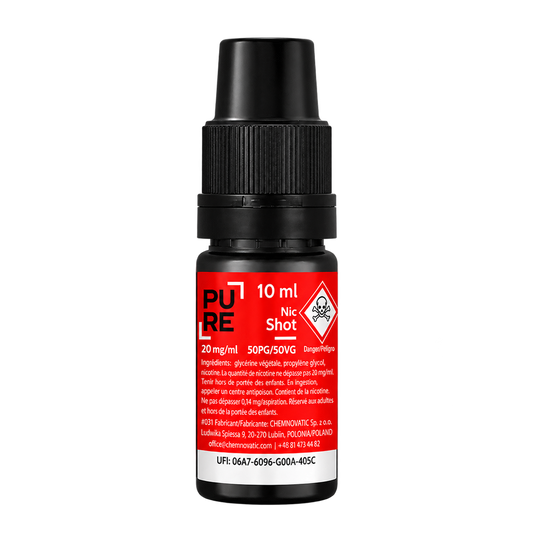 Booster de Nicotine 50/50 - Pure - 10ml