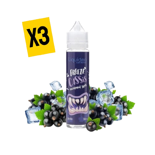 Freeze Cassis - 50ml - Liquideo