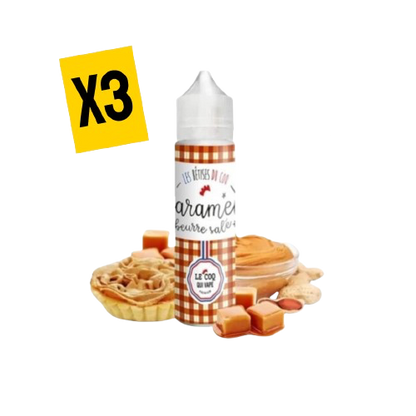 Caramel Beurre Salé - 50ml - Le Coq qui Vape