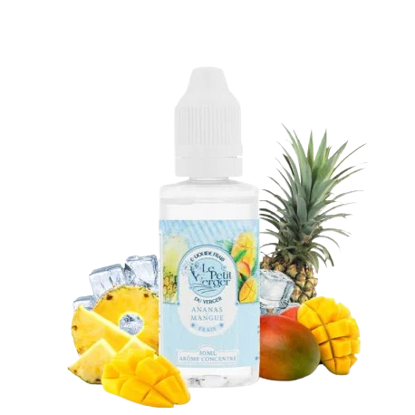 Ananas mangue frais - 30ml - Le Petit Verger Savourea