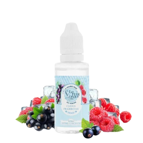 Cassis Framboise frais - 30ml - Le Petit Verger Savourea
