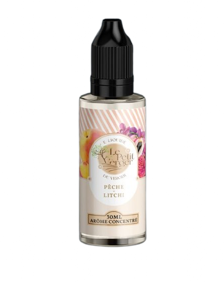 Concentré aromatique Pêche litchi - 30ml - Le Petit Verger  Savourea