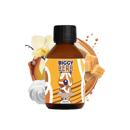 Creamy Vanilla Caramel 200ml - Biggy Bear