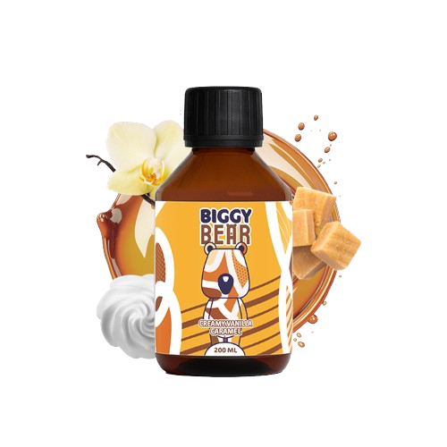 Creamy Vanilla Caramel 200ml - Biggy Bear