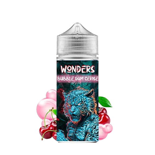 Bubble gum Cerise - 100ml - Wonders