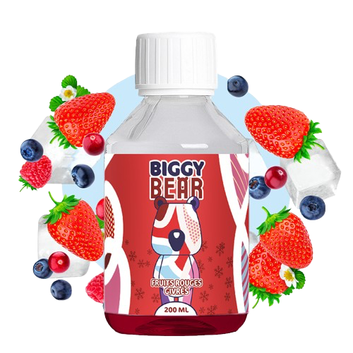 Fruits rouges Givrés - 200ml - Biggy Bear