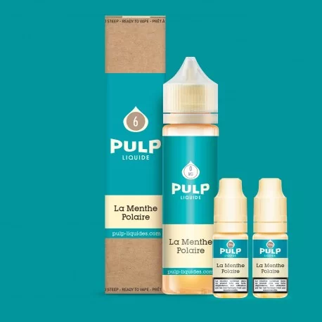 Pack 60 Menthe Polaire - 6mg - Pulp