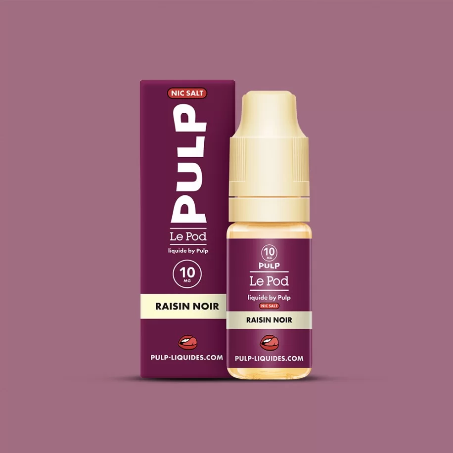 Le Pod Liquide Raisin Noir - 10ml - Pulp