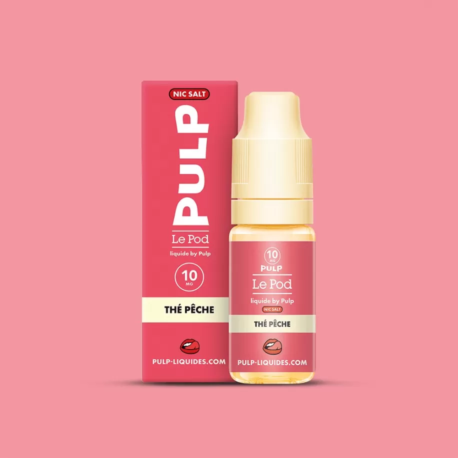 Le Pod Liquide Thé pêche - 10ml - Pulp
