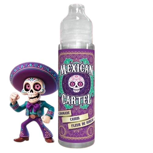 Limonade Cassis Fleur de Sureau - 50ml - Mexican cartel