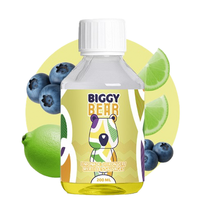 Limonade Citron Vert Myrtilles Sauvages - 200ml - Biggy Bear