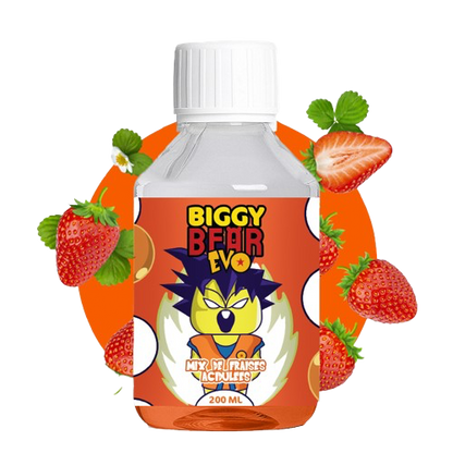 Mix Fraises acidulées - 200ml - Biggy Bear