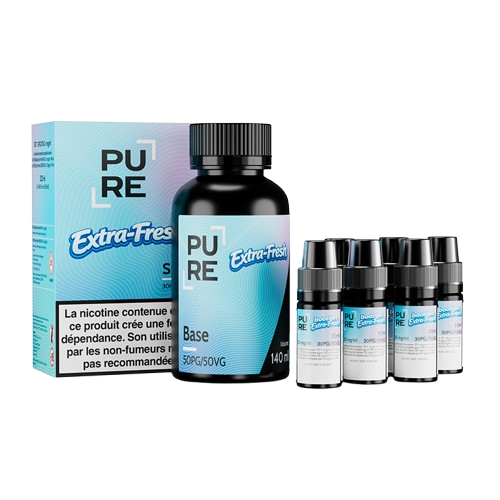 Pack DIY 6mg - Extra Fresh - PURE
