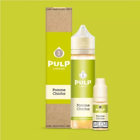 Pack 60 Pomme Chicha - 6mg - Pulp