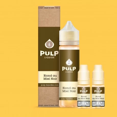 Pack 60 Blond au Miel Noir - 6mg - Pulp