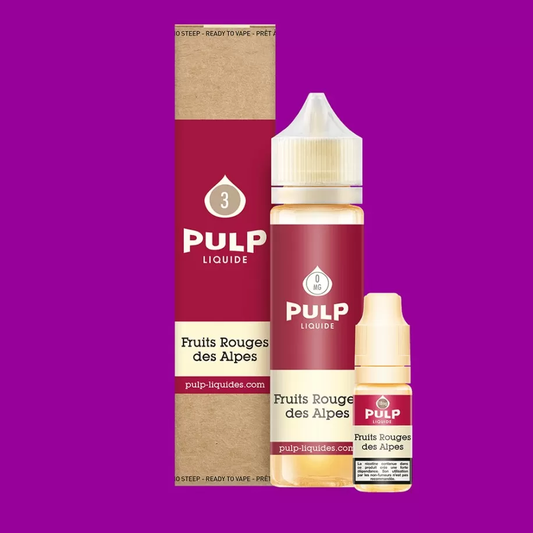 Pack 60 - Fruits Rouges des Alpes - 3mg - Pulp