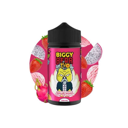 Sorbet Fraise Fruit du Dragon - Biggy Bear