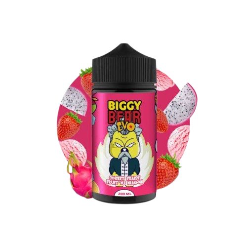 Sorbet Fraise Fruit du Dragon - Biggy Bear