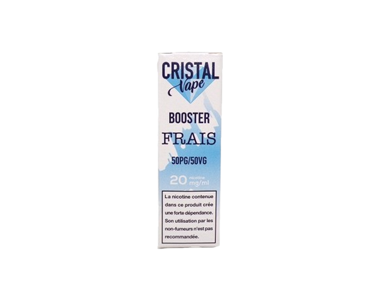 Booster de Nicotine Frais 50/50 - Cristal Vape
